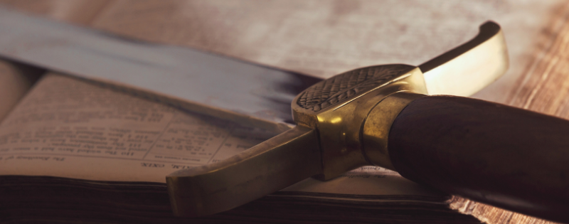 Sword of the Spirit engaging in spiritual warfare