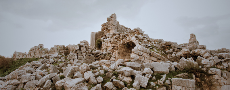 Crumbled stronghold from breaking free from lies through everyday deliverance and biblical truth