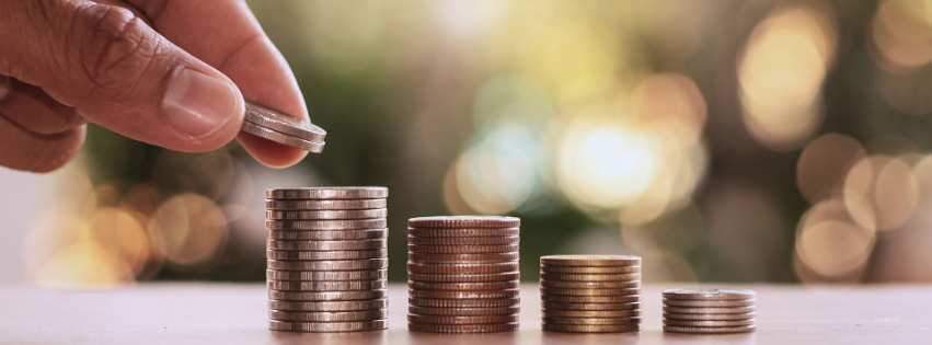 Person counting coins representing divine preparation versus instant gratification modern greed
