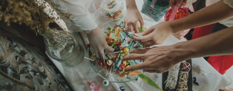 Children reaching for Halloween candy should Christians celebrate Halloween faith over fear discernment