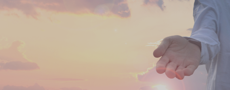 Jesus reaching out with open hand — faith and mental health stigma in the church